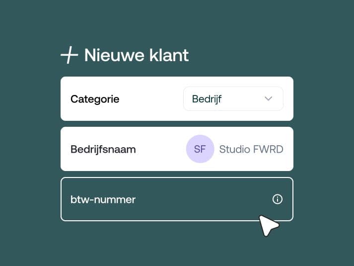 Facturen maken met één klik