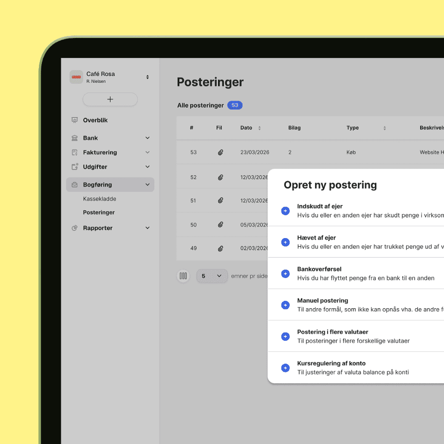 Lad Shine hjælpe med regnskabet i din virksomhed